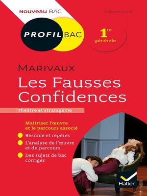 cover image of Profil--Marivaux, Les Fausses Confidences (Bac 2024)